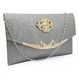 Women's Clutch - Grey, Women, Clutches, Chase Value, Chase Value