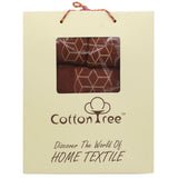 Towel Set Of 3 - Dark Brown, Home & Lifestyle, Bath Towels, Chase Value, Chase Value