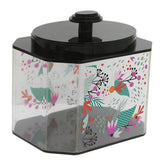 Crystal Air Tight Jar Small - Black, Home & Lifestyle, Storage Boxes, Chase Value, Chase Value