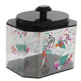 Crystal Air Tight Jar Small - Black, Home & Lifestyle, Storage Boxes, Chase Value, Chase Value