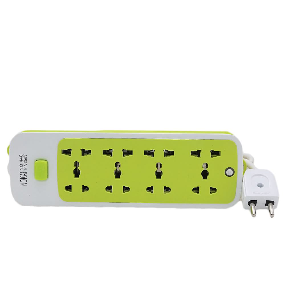 Nokai Extension Board NK-440 - Green, Home & Lifestyle, Extension Board, Chase Value, Chase Value