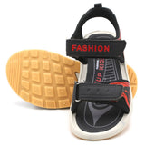 Boys Sandal - Black & Red, Kids, Boys Sandals, Chase Value, Chase Value