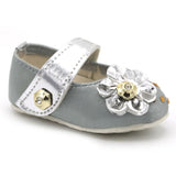 Newborns Pumpy With Stone - Grey, Kids, Newborn Caps, Shoes & Socks, Chase Value, Chase Value