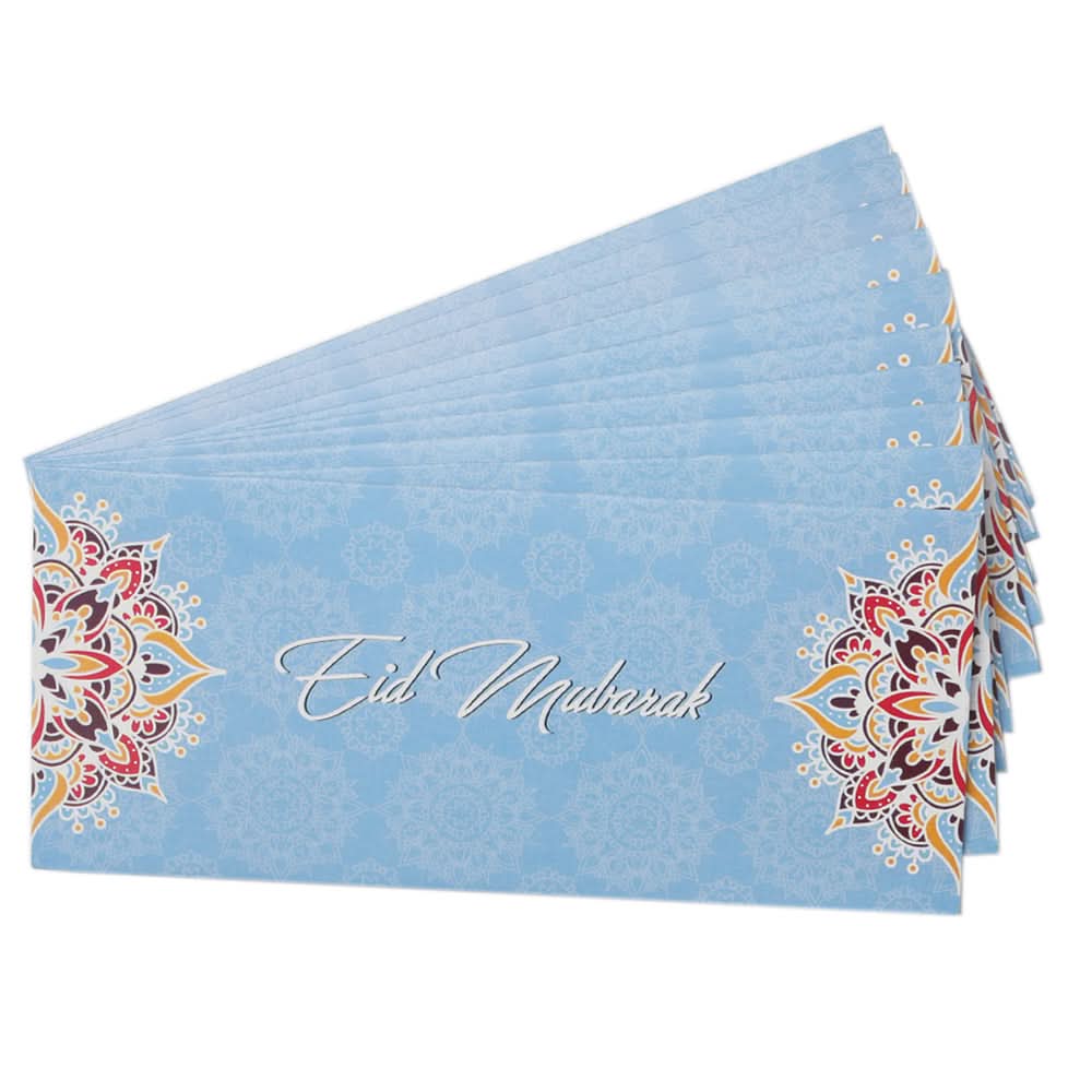 Eid Envelope - Sky Blue, Kids, Gift Bags, Chase Value, Chase Value