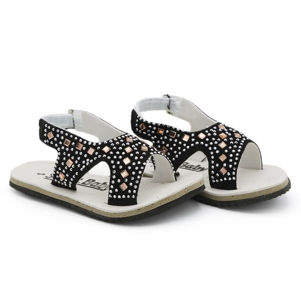 Newborn Baby Sandal Mix - Black, Kids, Newborn Caps, Shoes & Socks, Chase Value, Chase Value