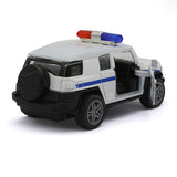 Police Jeep Model World - White, Kids, Non-Remote Control, Chase Value, Chase Value