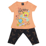 Girls Pajama Suit - Peach, Kids, Girls Sets And Suits, Chase Value, Chase Value