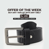 Men's Belt 843 - Black, Men, Belt, Chase Value, Chase Value