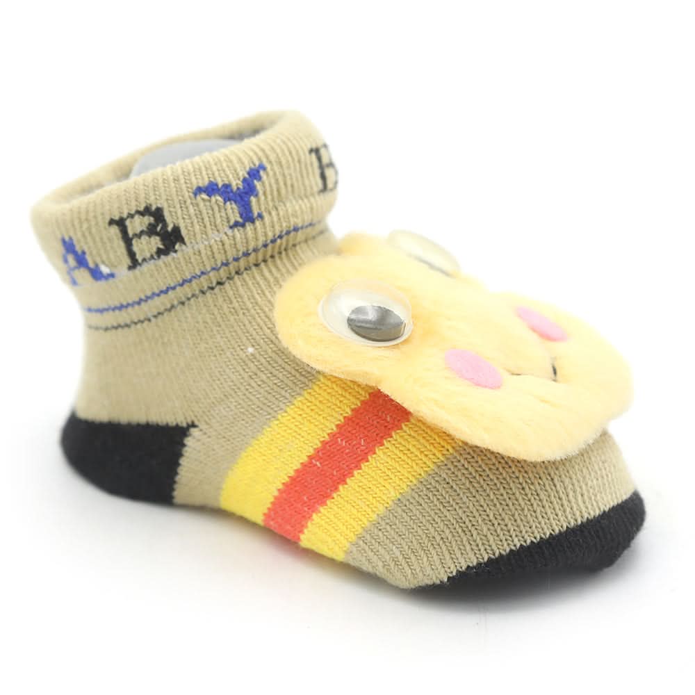 Newborn Booties Cards - Beige, Kids, NB Shoes And Socks, Chase Value, Chase Value