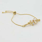 Women's American Diamond Bracelet - Golden, Women, Bangles & Bracelets, Chase Value, Chase Value