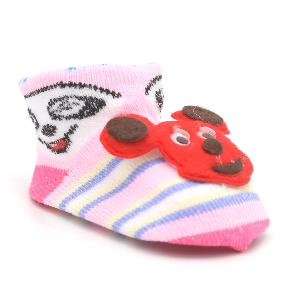 Newborn Booties Cards - Pink, Kids, NB Shoes And Socks, Chase Value, Chase Value