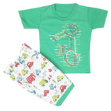 Boys Half Sleeves Short Suit - Green, Kids, Boys Sets And Suits, Chase Value, Chase Value