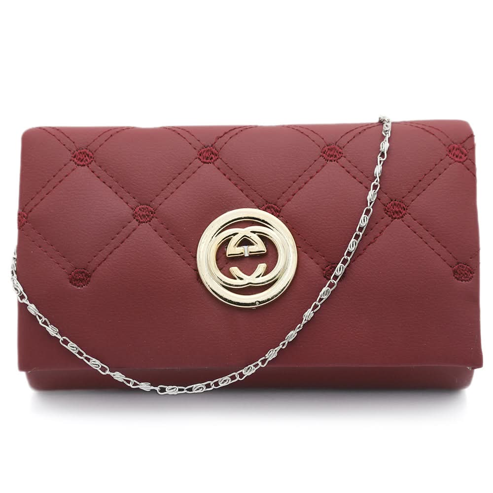 Women's Clutch - Maroon, Women, Clutches, Chase Value, Chase Value