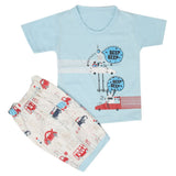 Boys Half Sleeves Short Suit - Blue, Kids, Boys Sets And Suits, Chase Value, Chase Value