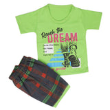 Boys Half Sleeves Short Suit - Green, Kids, Boys Sets And Suits, Chase Value, Chase Value
