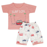 Boys Half Sleeves Short Suit - Pink, Kids, Boys Sets And Suits, Chase Value, Chase Value