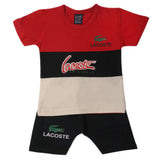 Boys Half Sleeves Short Suit - Red, Kids, Boys Sets And Suits, Chase Value, Chase Value
