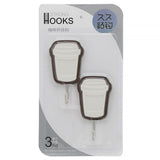 Sticker Hook 2 Pcs, Home & Lifestyle, Accessories, Chase Value, Chase Value