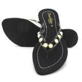 Girls Slippers J-527-A - Black, Kids, Girls Slippers, Chase Value, Chase Value