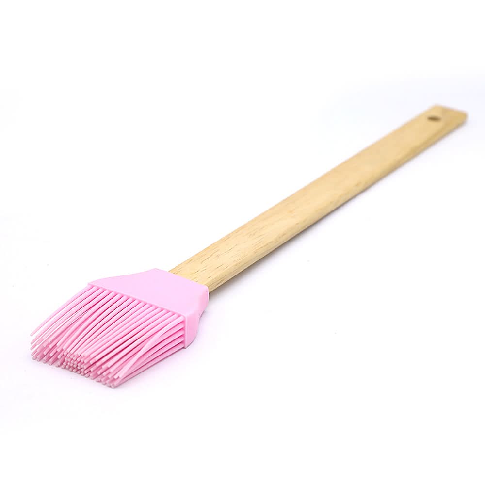Oil Brush Wood Small - Pink, Home & Lifestyle, Kitchen Tools And Accessories, Chase Value, Chase Value