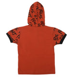 Boys Hoodie T-Shirts - Rust, Boys T-Shirts, Chase Value, Chase Value