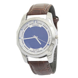 Men's Leather Belt Watch - Dark Brown, Men, Watches, Chase Value, Chase Value