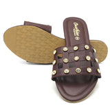 Women's Slippers 702 - Maroon, Women, Slippers, Chase Value, Chase Value
