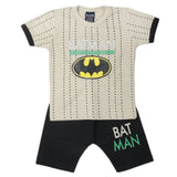 Boys Half Sleeves Short Suit - Beige, Boys Sets & Suits, Chase Value, Chase Value