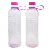 Pack of 2 Water Bottles - Purple, Home & Lifestyle, Glassware & Drinkware, Chase Value, Chase Value