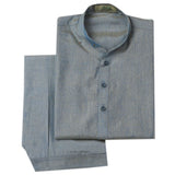 Boys Mashriq Kurta Shalwar - Steel Blue, Kids, Boys Shalwar Kameez, Chase Value, Chase Value