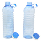 Pack of 2 Water Bottles - Blue, Home & Lifestyle, Glassware & Drinkware, Chase Value, Chase Value