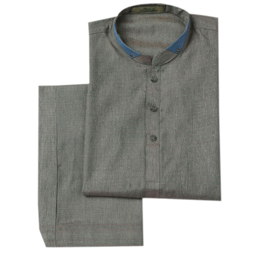 Boys Mashriq Kurta Shalwar - Green, Boys Shalwar Kameez, Chase Value, Chase Value