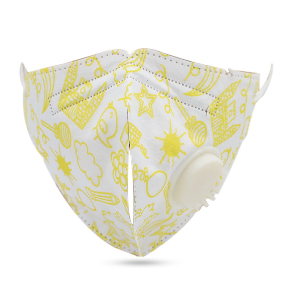 Kids Printed KN95 Mask - Lemon, Kids, Boys Face Mask, Kids, Girls Face Mask, Chase Value, Chase Value