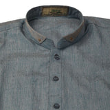 Boys Mashriq Kurta Shalwar - Steel Blue, Kids, Boys Shalwar Kameez, Chase Value, Chase Value