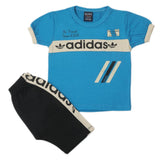 Boys Half Sleeves Short Suit - Blue, Kids, Boys Sets And Suits, Chase Value, Chase Value