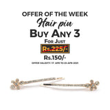 Women's Hair Pin & Clip - Golden, Women, Hair And Head Jewellery, Chase Value, Chase Value