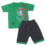 Boys Half Sleeves Short Suit - Green, Kids, Boys Sets And Suits, Chase Value, Chase Value