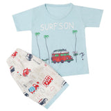 Boys Half Sleeves Short Suit - Blue, Kids, Boys Sets And Suits, Chase Value, Chase Value