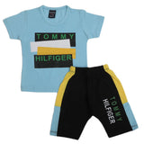 Boys Half Sleeves Short Suit - Blue, Kids, Boys Sets And Suits, Chase Value, Chase Value
