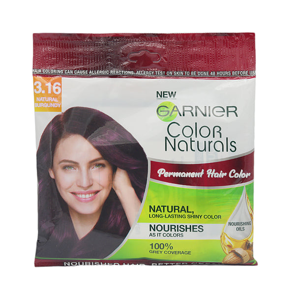 Garnier Color Naturals - Sachet Shade 3.16, Beauty & Personal Care, Hair Colour, Garnier, Chase Value
