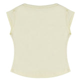 Girls Half Sleeves T-Shirt - Lemon, Kids, Girls T-Shirts, Chase Value, Chase Value