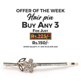 Women's Hair Pin & Clip - Golden, Women, Hair And Head Jewellery, Chase Value, Chase Value