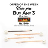 Women's Hair Pin & Clip - Golden, Women, Hair And Head Jewellery, Chase Value, Chase Value