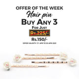 Women's Hair Pin & Clip - White, Women, Hair And Head Jewellery, Chase Value, Chase Value