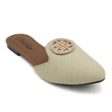 Women's Backless Slipper - Fawn, Women, Slippers, Chase Value, Chase Value