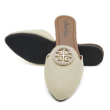 Women's Backless Slipper - Fawn, Women, Slippers, Chase Value, Chase Value