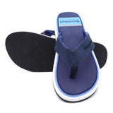 Men's Slipper 6083 - Navy Blue, Men, Slippers, Chase Value, Chase Value