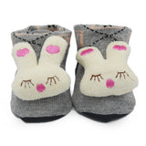 Baby Socks Booties - Off White - Light Grey, Kids, NB Shoes And Socks, Chase Value, Chase Value