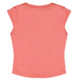Girls Half Sleeves T-Shirt - Peach, Kids, Girls T-Shirts, Chase Value, Chase Value