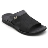 Men's Slipper - Black, Men, Slippers, Chase Value, Chase Value